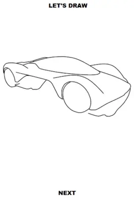 Draw Cars Hypercar android App screenshot 3