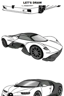 Draw Cars Hypercar android App screenshot 6